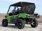 Kawasaki Teryx 4 Black Rear Utv Dust Screen By Grilleadz New. Price: $100.00.