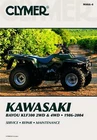 Clymer Manual Kaw Bayou KLF300 2WD & 4WD 86-04 CM4664 New. Price: $51.93.