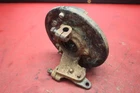 1991 Suzuki Quadrunner LTF250 Front Left Steering Knuckle With Backing Plate Used. Price: $39.99.