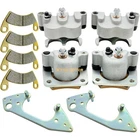 Front Rear Brake Calipers All 4 W/pads For Polaris Ranger Xp 900 2016 2017-2019 New. Price: $80.95.