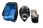 Fly Racing 73-4444L Large Silver/black Formula Carbon Tracer Helmet Nos New. Price: $629.95.