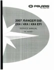 2007 Polaris Ranger 500 Service Manual : 9920851 New. Price: $88.00.