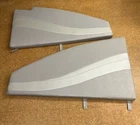 Cushion Boat #KS170FS Gray Bow Set 52" Long Each. New. Price: $487.50.