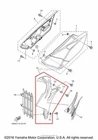 New Oem Yamaha Left Front Side Cover Blue. Price: $84.95.