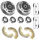 Rear Brake Drum Shoes Kit For Kawasaki Mule 2510 4X4 1994-00 New. Price: $148.00.
