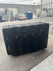 All Cases Container For Storage W/ Wheels Used. Price: $499.00.