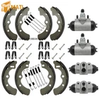 Front& Rear Wheel Cylinder Brake Shoes For Kawasaki Mule 2500 2510 2520 KAF620 New. Price: $88.99.
