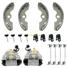Front Brake Wheel Cylinders W/shoes For Honda Fourtrax TRX300 2X4 1988-1992 New. Price: $88.99.