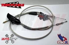 Honda TRX250R Atc Steel Braided Terry Thumb Throttle Clutch Cable 85-89 New. Price: $189.98.