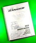 Polaris 2019 Owners Manual For Ranger 500/570 Eps Crew, 152 Pages W/clear Covers Brand. Price: $26.78.