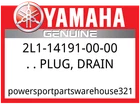 Yamaha Oem Part 2L1-14191-00-00 Plug, Drain New. Price: $41.24.