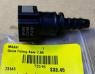 Massimo Oe Quick Fitting Assembly D 7.89 Msa 210 Fuel Tank Atv 73146 New. Price: $16.99.