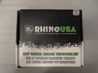 Rhino Usa E-track Wheel Chock Tie Down Trailer Tire Strap Kit For Atv Utv Rtv Open. Price: $79.99.