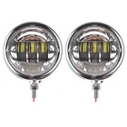 Zzjaubi Motorcycle Passing Lights, 4 1/2" Chrome Fog With Housing New. Price: $100.53.