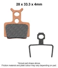 Ebc Powersports Fits CFA470 X-country Bicycle Brake Pads For Trekking And New. Price: $30.61.