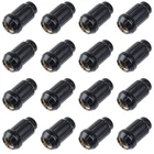 Motosport Alloys Spline Drive Tapered Lug Nut 12MMX1.25MM Thread Pitch Black 16 New. Price: $32.53.