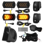 110DB Horn Street Legal Utv Turn Signal Kit, Led Arrow-flow Blinkers Rock Switch New. Price: $103.17.