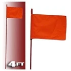 Firestik F4-RED-8120R Stick With Orange Safety Flag 4FT New. Price: $34.94.