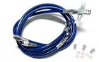 Streamline +2" Extended Steel Braided Front Brake Kit Blue Yamaha YFZ450R New. Price: $69.95.