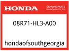 Honda Oem Part 08R71-HL3-A00 Half Windscreen New. Price: $217.95.