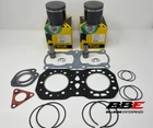 '89-'97 Polaris Indy 500 Top End Kit Standard 72.00MM Bore Pistons, Gaskets, Sks New. Price: $199.95.
