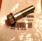 Honda Footpeg, Frame Mounting Bolt 96300-10040-00, Atc 350X, GL1800, CBR900RR New. Price: $10.95.