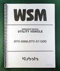 Kubota RTV-X900 Workshop Manual: Full Color 480 Pages & Protective Covers! Brand. Price: $54.95.