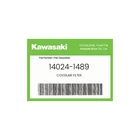 Kawasaki Genuine Cover,air Filter 14024-1489 New. Price: $26.03.