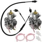 Caltric Carbs & Throttle Cable For Yamaha Banshee YFZ350 1987-2006 New. Price: $115.50.
