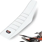 Universal Ribbed Dirt Bike Seat Cover - Gripper Soft For All White New. Price: $45.00.