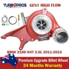 GEN1 High Flow Turbo No Actuator For Bmw 218D N47 2.0L 2011-2015 Brand. Price: $836.28.