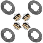Front Left & Right Rear Brake Disc W/calipers For Arctic Wildcat 1000 2013 New. Price: $133.99.