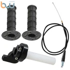 Motocross Atv 7/8" Motorcycle Twist Throttle Handle Grip With Cable 50-250CC New. Price: $14.13.