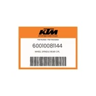 Ktm Genuine Wheel Spindle Rear Cpl. - 60010081144. Price: $56.09.
