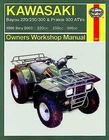 Haynes Manuals Kawasaki M2351 Bayou 220/250/300 1986-2011 New. Price: $55.95.
