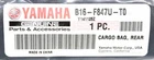 Yamaha Rear Cargo Bag Part Number B16-F847U-T0-00 New. Price: $113.99.