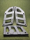 2004 Bombardier Outlander 400 Max Xt Left Right Rear Front Luggage Racks #8 Used. Price: $49.94.