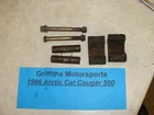 1986 Arctic Cat Cougar 500 Fan F/c Saddle Bolt Bushing Ski Rubber Bump Pad Used. Price: $22.00.