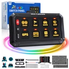 Mictuning P1S Rgb 6/8-GANG Led Switch Panel W/ Relay Circuit Control Box 12/24V New. Price: $84.39.