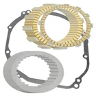 Clutch Friction Plates And Gasket Kit For Kawasaki Ninja ZX-12R ZX1200B 02-05 New. Price: $52.00.