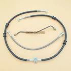 Braided Front Brake Hose Line Pipe Kit For Yamaha Kodiak YFM400 2000-2002 New. Price: $39.98.