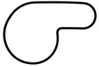 Suzuki O-ring,water Pu 17435-29F00 Oem New. Price: $10.77.
