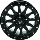 Quadboss Wagon 14X7 4+3 4/156 Milled Aluminum Wheel Part 608557 New. Price: $197.99.