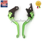 For Honda CBR500R CB500F CB500X 2013-2021 Brake Clutch Levers Short Adjust Green New. Price: $34.79.