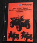 2008 Polaris Sportsman 700 & 800 Efi X2 Touring Quad Runner Atv Service Manual Used. Price: $84.66.