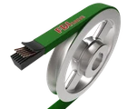 5/8 X 143.0" Wrapped V-belt, Replaces Cub-cadet/mtd 954-04138A, 954-05078A & Hus New. Price: $57.95.