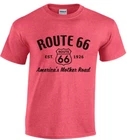66 Mens T-shirts Graphic Tees Route Sign Highway Biker Road Trip New. Price: $15.95.