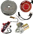 Electric Starter Motor Kit Recoil Ignition Flywheel Fits Honda GX160 5.5HP New. Price: $79.99.