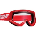 Thor Combat Goggle - Racer Red/white Clear Lens Adult Size New. Price: $25.95.
