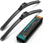 Autoboo Plus All-season Windshield Wiper Blades (pack Of 22"+22" New. Price: $58.90.